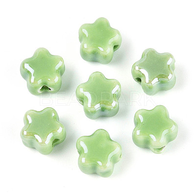 Handmade Porcelain Bead PORC-N011-04I-01-1