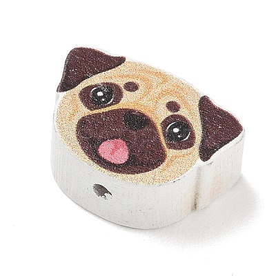 Printed Wood Beads WD-CBAA998-B06-1