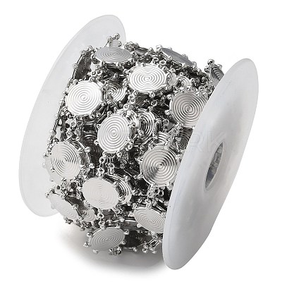 304 Stainless Steel Vortex Link Chains CHS-Z004-28P-1