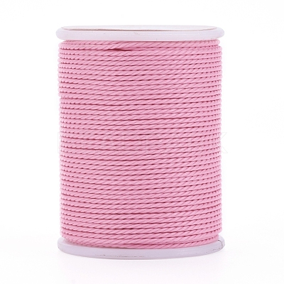 Round Waxed Polyester Cord X-YC-G006-01-1.0mm-05-1