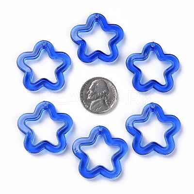 Transparent Acrylic Beads X-MACR-S373-24-B-1
