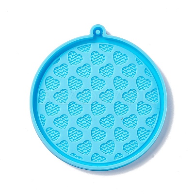 Valentine's Day Silicone Pendant Molds DIY-J009-08C-1
