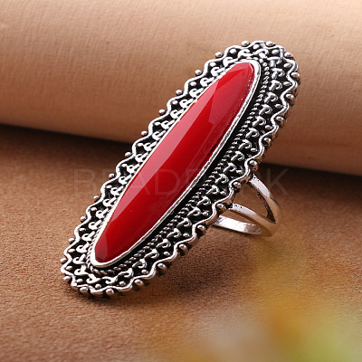 Alloy and Resin Finger Rings FS-WGB9ABA-04-1
