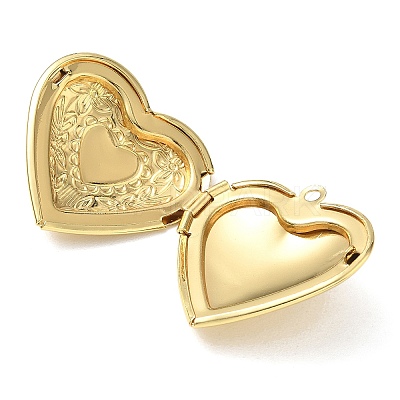 Brass Locket Pendants KK-CBA4231-02A-G-1