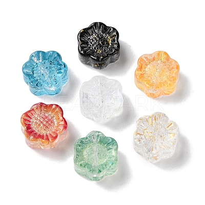 Transparent Glass Beads GLAA-O023-24-1