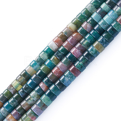 2 Strands Natural Indian Agate Beads Strands G-TA0003-21-1