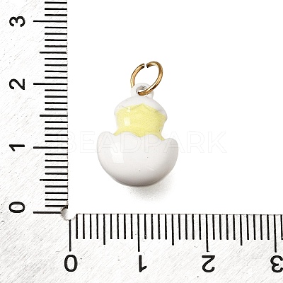 Printed 304 Stainless Steel Pendants SA-CBA59B8-02A-G-1