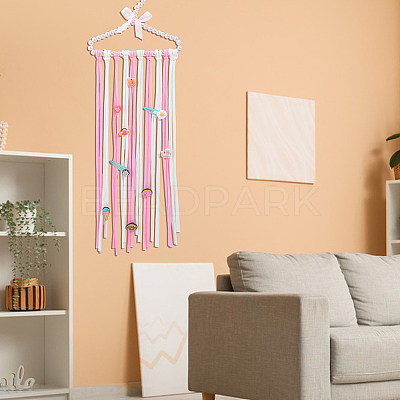 Alloy & Plastic Hairpin Hair Clip Hanging Holder Storage Organizer AJEW-WH0709-168-1