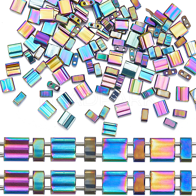 210Pcs 2 Style Glass Seed Beads SEED-CN0001-30-1