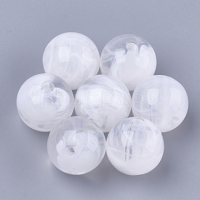 Acrylic Beads OACR-T008-11A-09-1