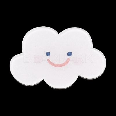 Cartoon Style Acrylic Brooch JEWB-D016-01C-1