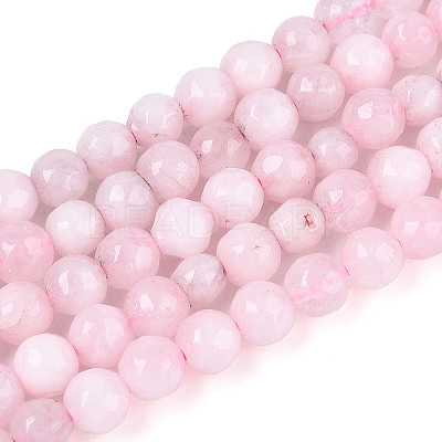 Dyed Natural White Jade Beads Strands G-T139-4mm-60-04-1