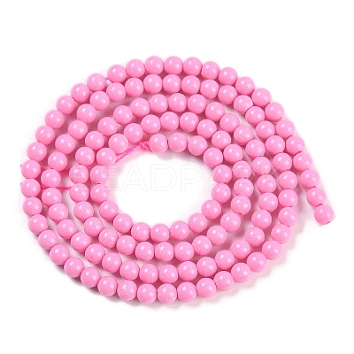Synthetic Turquoise Beads Strands G-U004-02I-1