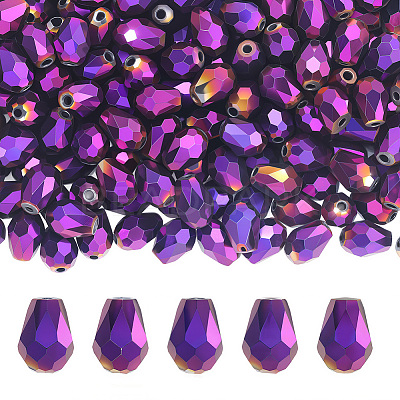 325Pcs Electroplate Glass Beads Strands EGLA-PA0001-03B-1