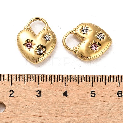 304 Stainless Steel Pendants STAS-L022-084G-1