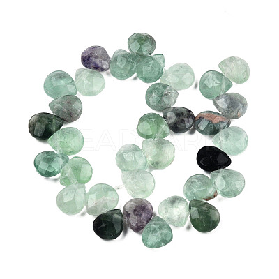 Natural Purple Fluorite Gemstone Beads Strands G-T006-04-1