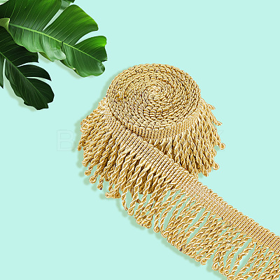 5 Yards Polyester Twist Tassel Ribbons OCOR-WH20005-39C-1