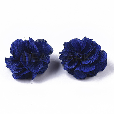 Polyester Fabric Flowers FIND-R076-02D-1-1