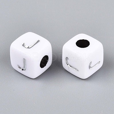 Opaque Acrylic Beads SACR-T035-03J-1