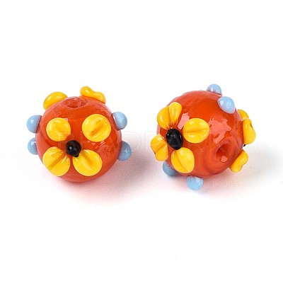 Handmade Lampwork Beads LAMP-ZX003-14-03-1