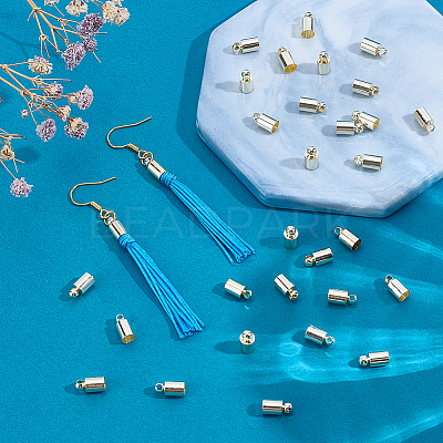 Brass Cord End FIND-PH0028-49B-G-1