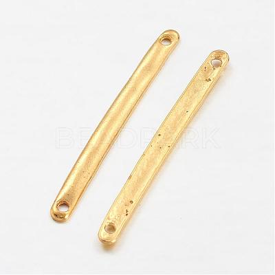 Tibetan Style Bar Links connectors TIBE-A14039-G-FF-1