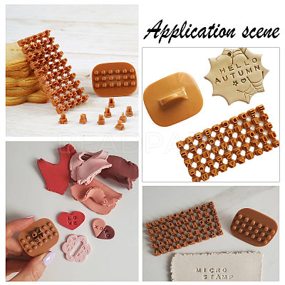 1 Set Plastic Cookie Stamp Sets DIY-CP0007-05-1