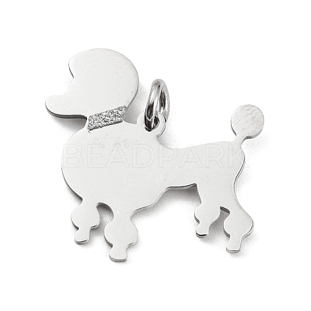 Non-Tarnish 304 Stainless Steel Pendants STAS-E205-13P-1