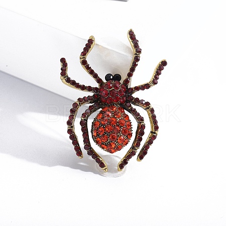 Halloween Alloy Rhinestone Brooch PW-WGC5774-03-1