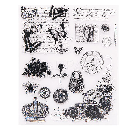 Clear Silicone Stamps SCRA-PW0004-344-1