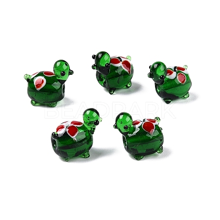 Handmade Lampwork Beads Strands LAMP-N024-36A-1