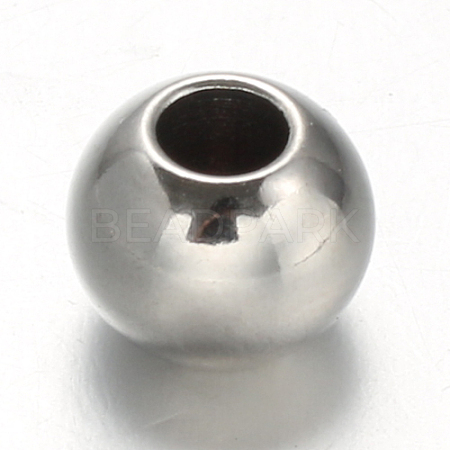 DanLingJewelry 304 Stainless Steel Rondelle Spacer Beads STAS-DL0001-01A-1