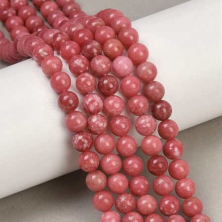 Natural Thulite Beads Strands G-Z044-A02-01-1