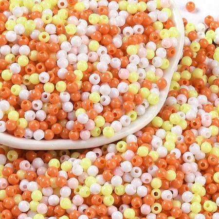 Opaque Acrylic Beads OACR-H118-07A-05-1