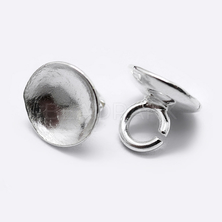 925 Sterling Silver Pendant Bails STER-K167-048B-S-1