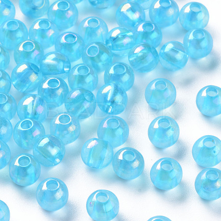 Transparent Acrylic Beads MACR-S370-B6mm-755-1