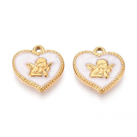 304 Stainless Steel Pendants STAS-N111-03G-1