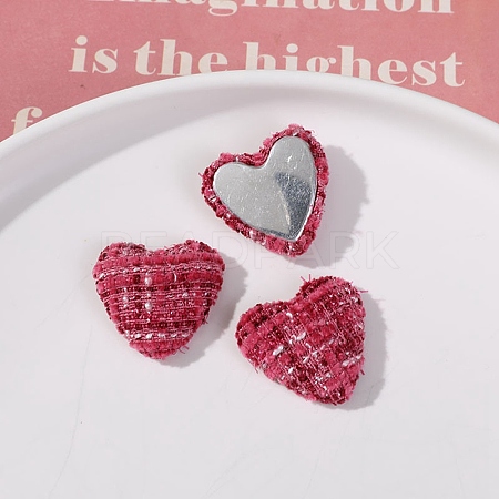 Cloth & Iron Cabochons FIND-H019-19G-1