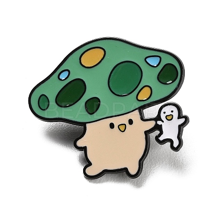 Mushroom Enamel Pins JEWB-I060-03EB-04-1