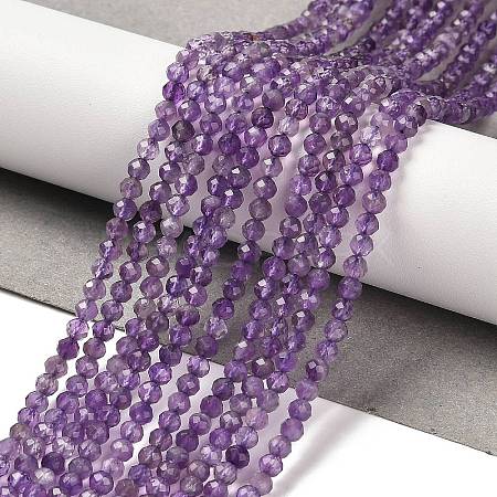 Natural Amethyst Beads Strands G-K373-B03-03-1