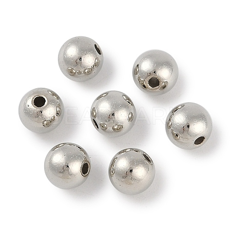 CCB Plastic Round Beads ALUM-U001-08C-04-1