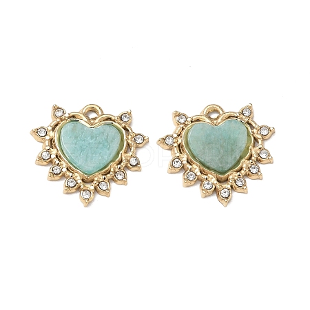 Natural Amazonite Pendants GG-CBA50CD-01G-02-1