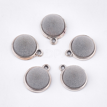 UV Plating Acrylic Charms FIND-T046-43A-02-1