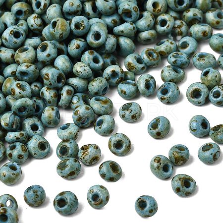Opaque Glass Beads GL-CBA31A4-01I-1