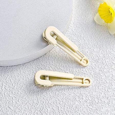 Macaron Color Alloy Alligator Hair Clips PW-WG855A4-07-1