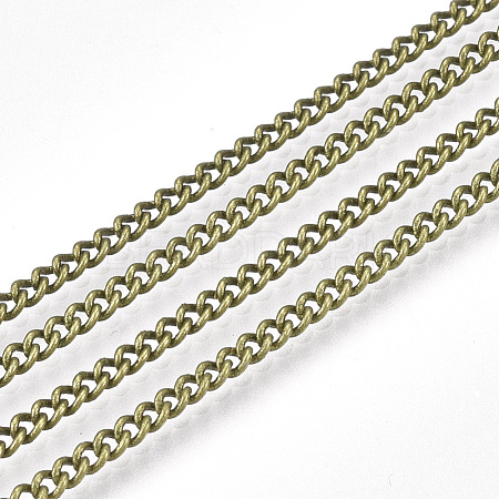 Brass Curb Chains CHC-S006-02A-1