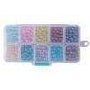 10 Colors Transparent Spray Painted Glass Beads DGLA-JP0001-11-6mm-3
