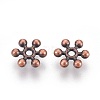 Zinc Alloy Beads Spacers PALLOY-Q062-R-2