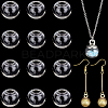 210Pcs Round Mechanized One Hole Blown Glass Globe Ball Bottles BLOW-PA0001-04B-1