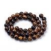 Natural Tiger Eye Beads Strands G-S259-21-4mm-4